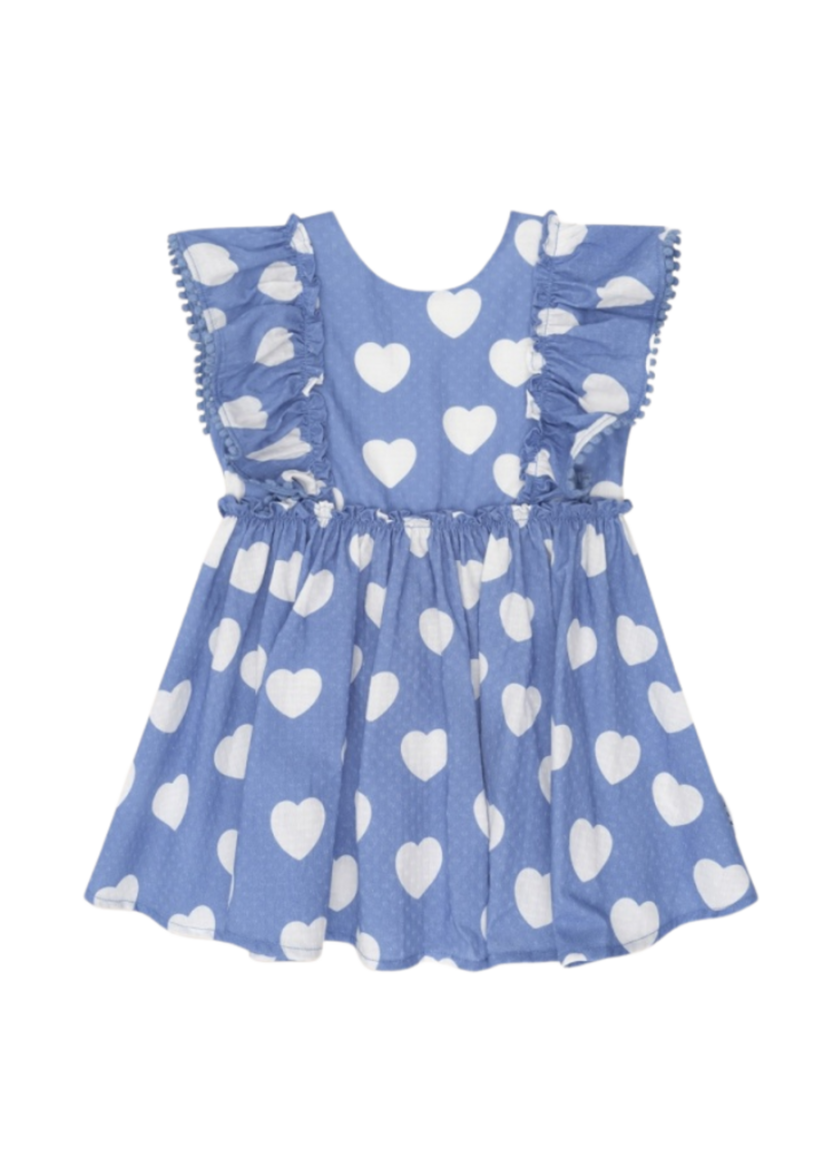 Huxbaby Frill Heart Bow Dress