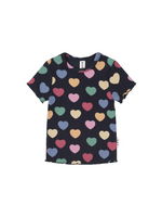Huxbaby Multi Hearts Rib Tee