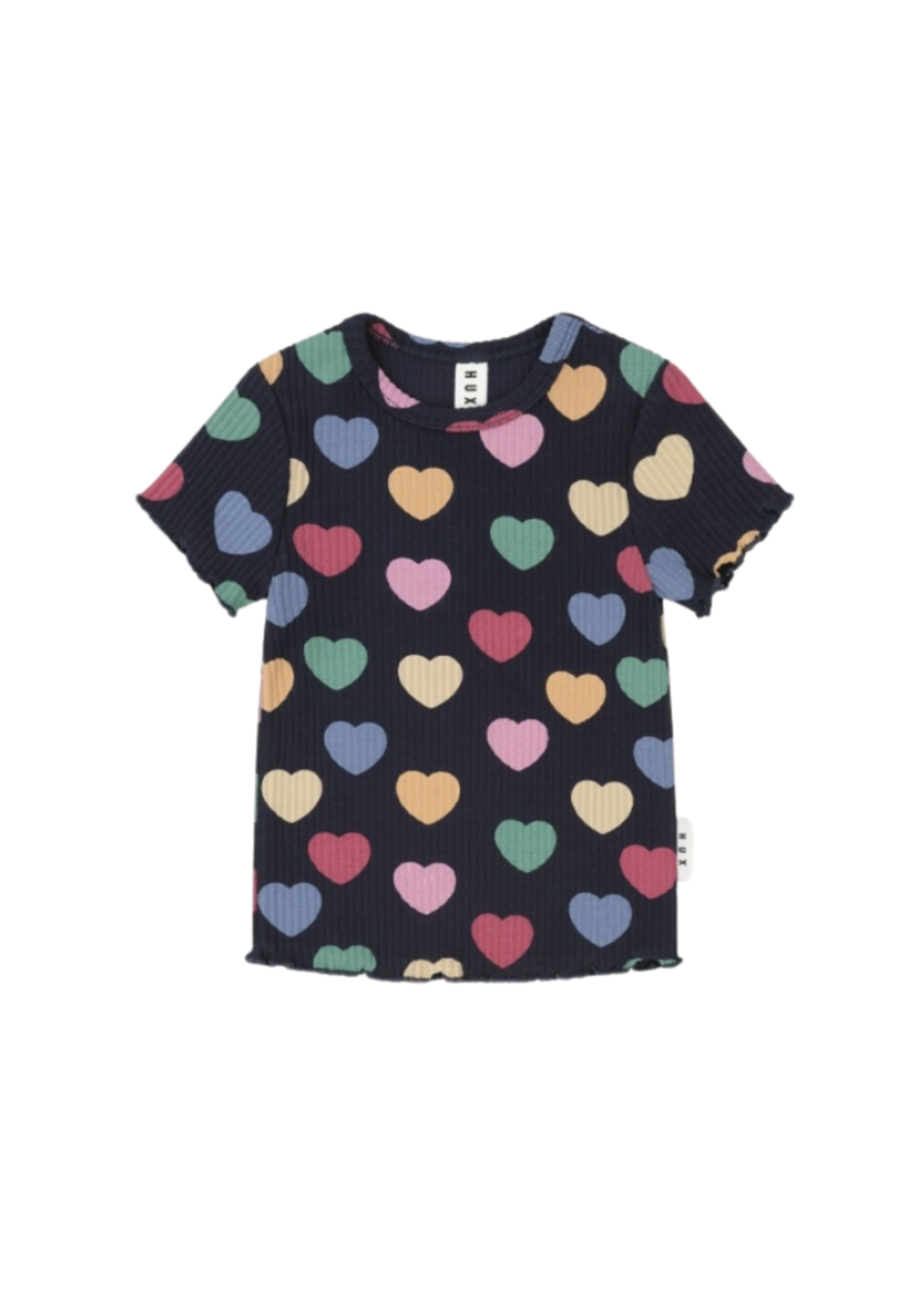 Huxbaby Multi Hearts Rib Tee