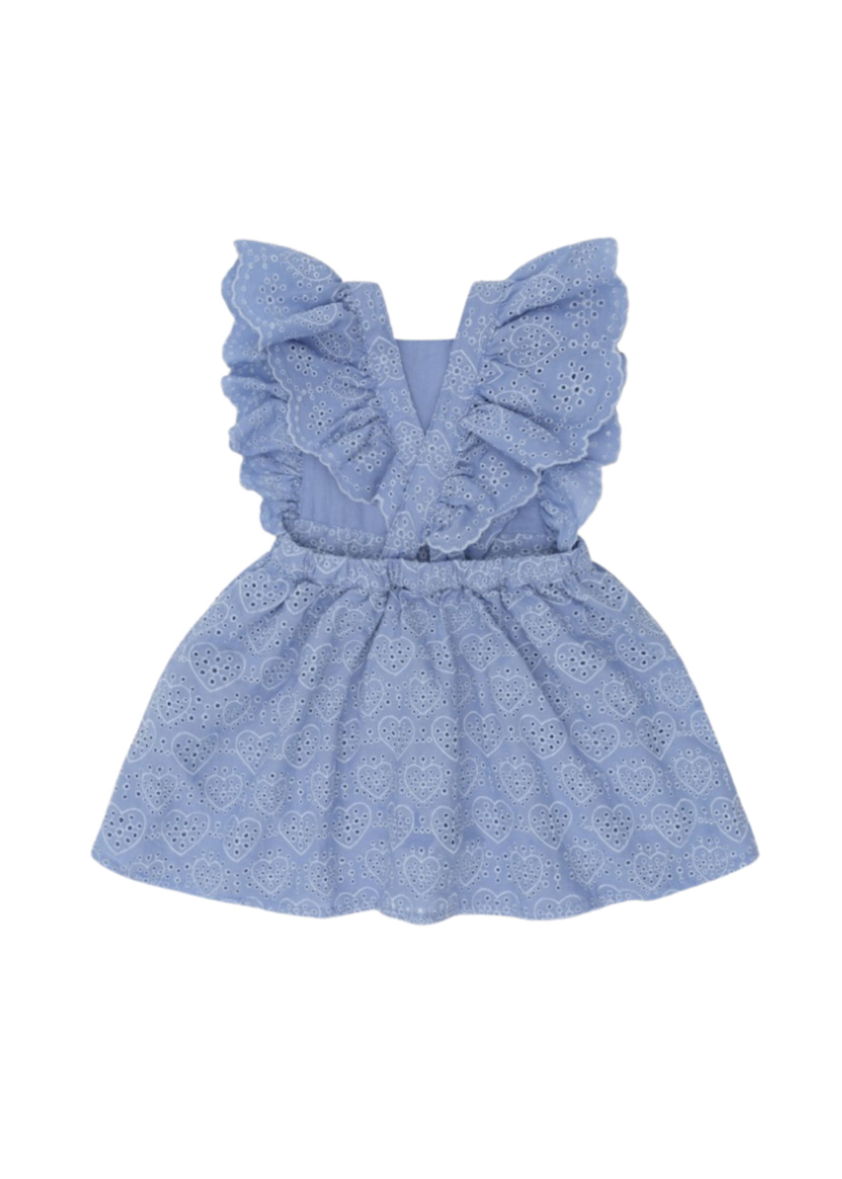 Huxbaby Frill Broderie Pinafore