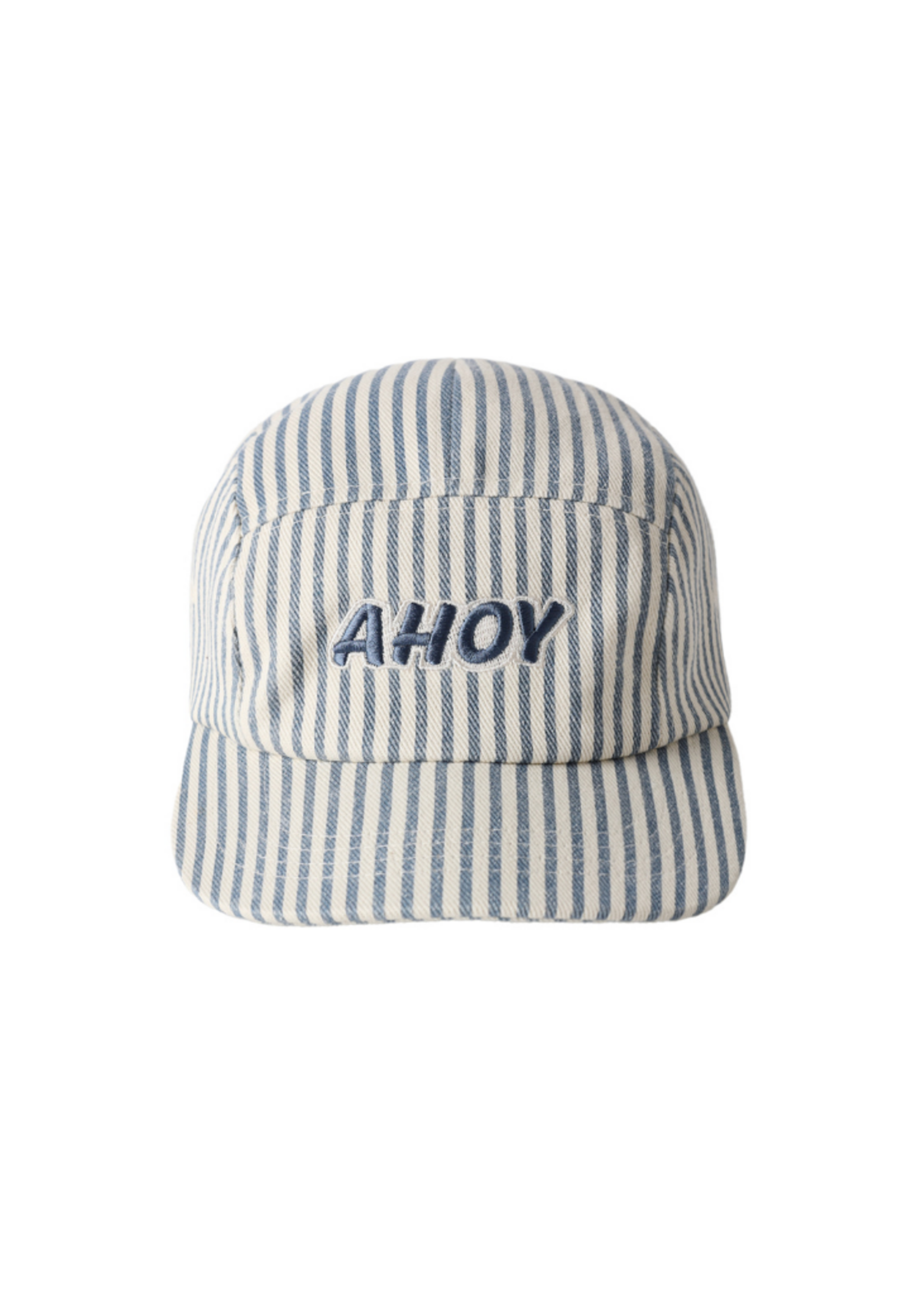 Rylee + Cru Skater Hat - Railroad Stripe