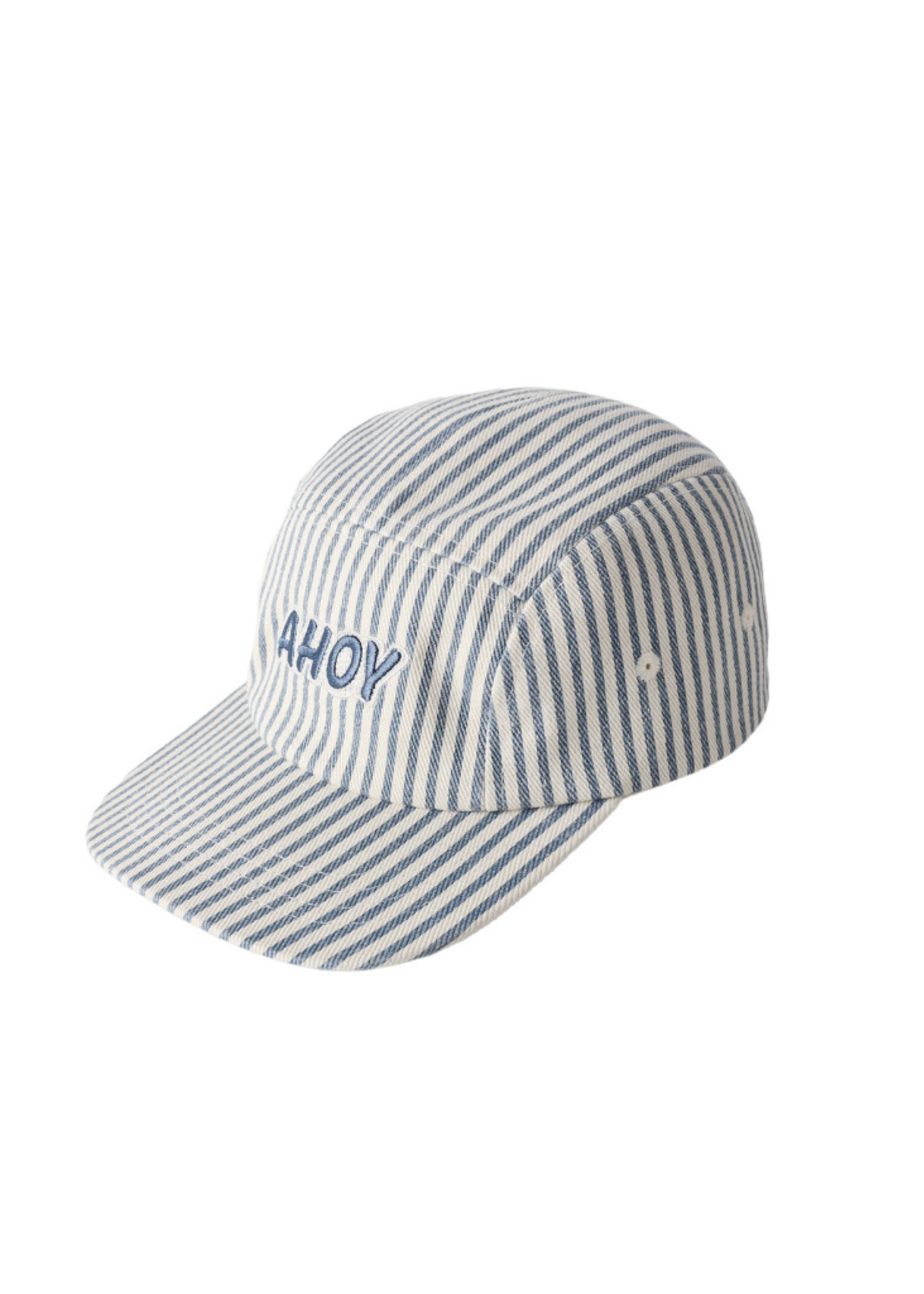 Rylee + Cru Skater Hat - Railroad Stripe