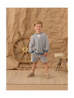 Rylee + Cru Relaxed Short - Marine Stripe