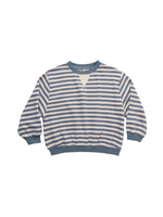 Rylee + Cru Oversized Crew - Marine Stripe