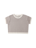 Rylee + Cru Boxy Crop Knit Tee