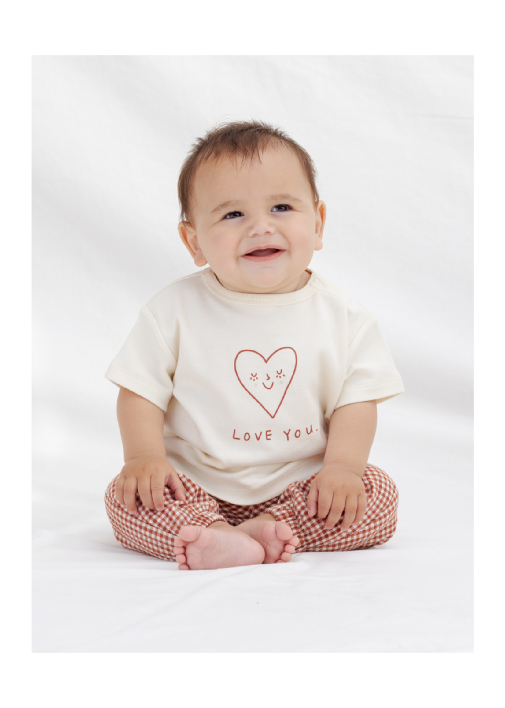 Quincy Mae Boxy Tee - Love
