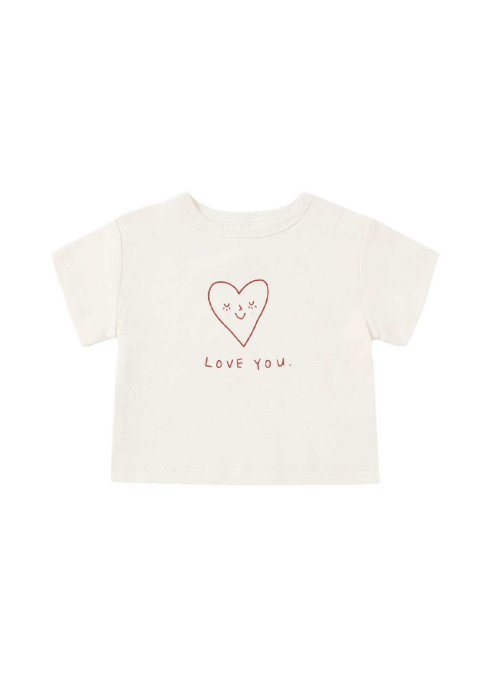 Quincy Mae Boxy Tee - Love