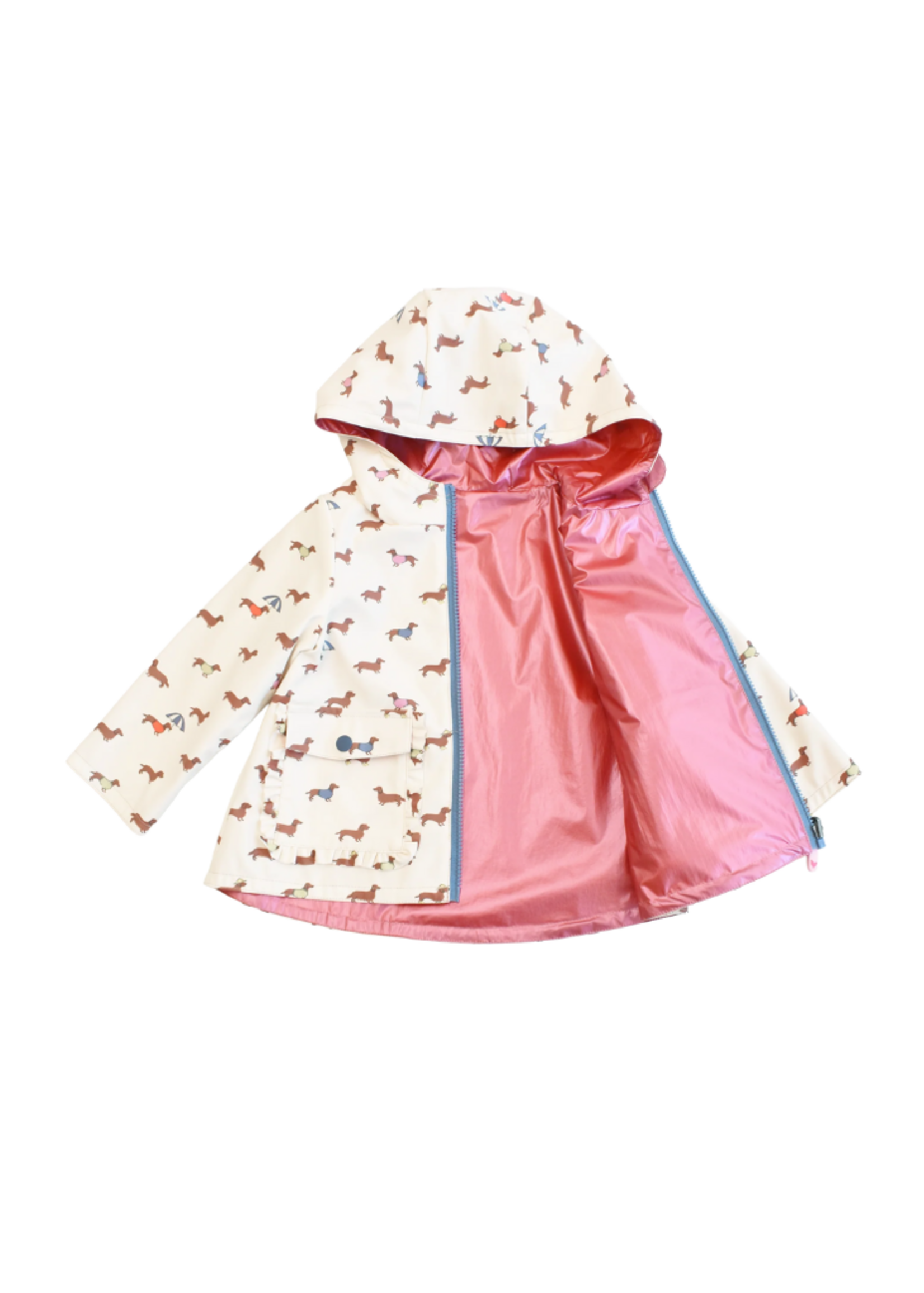 Pink Chicken Rafa Reversible Raincoat