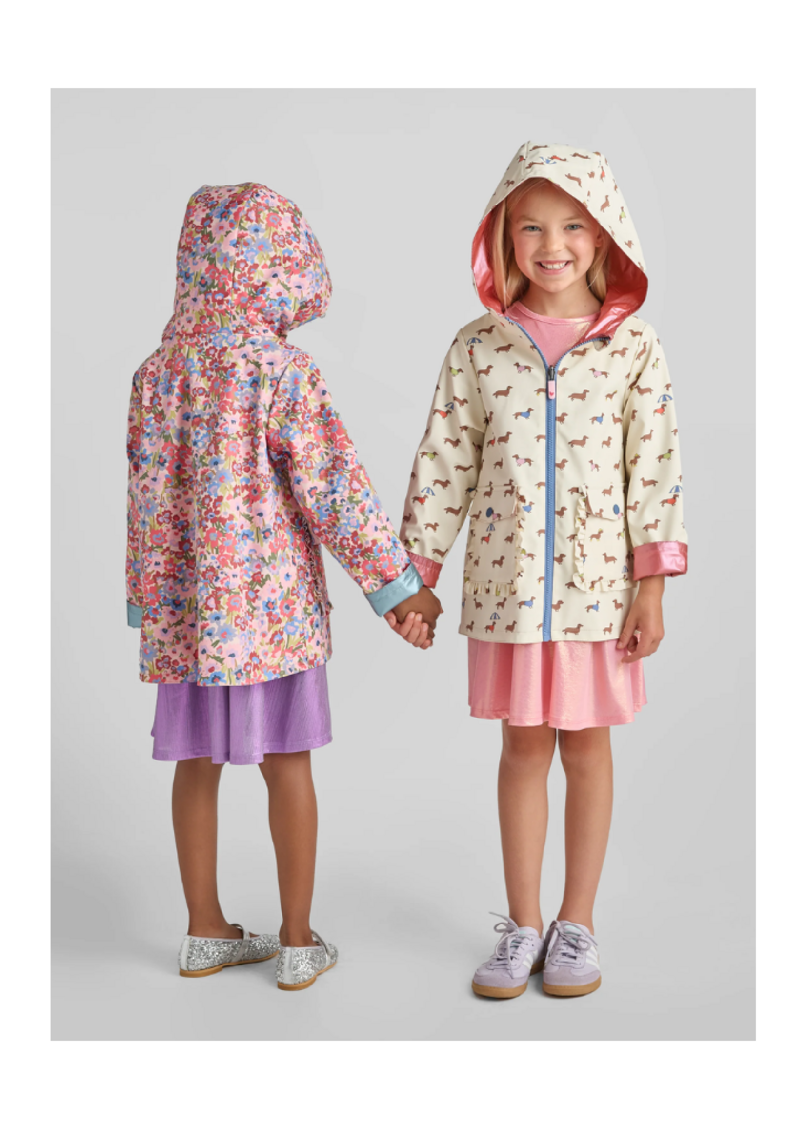 Pink Chicken Rafa Reversible Raincoat