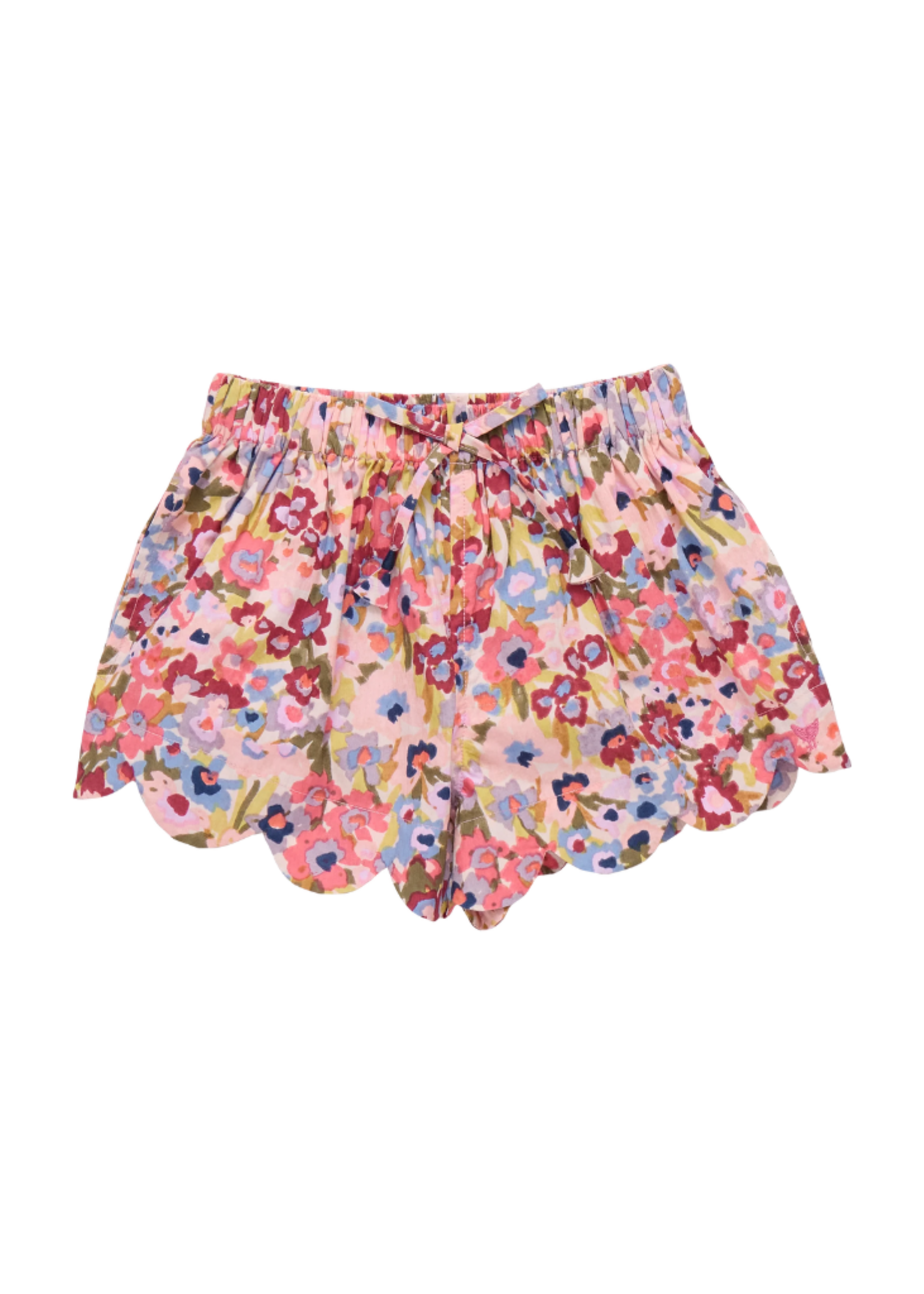 Pink Chicken Scallop Short