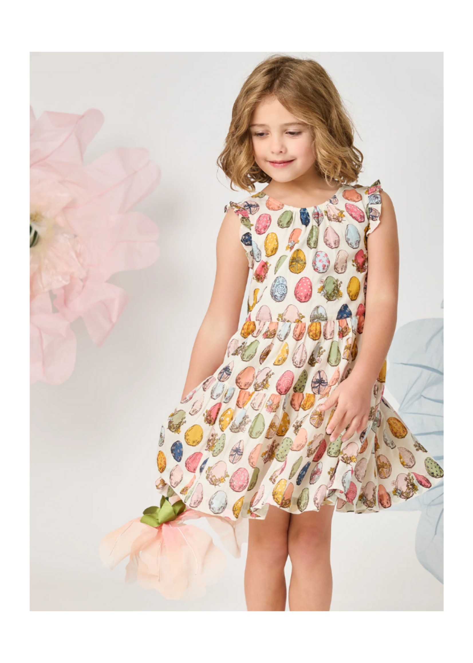 Pink Chicken Eloise Ruffle Dress