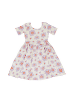 Good Apples Kids Lavender Blooms Twirl Dress