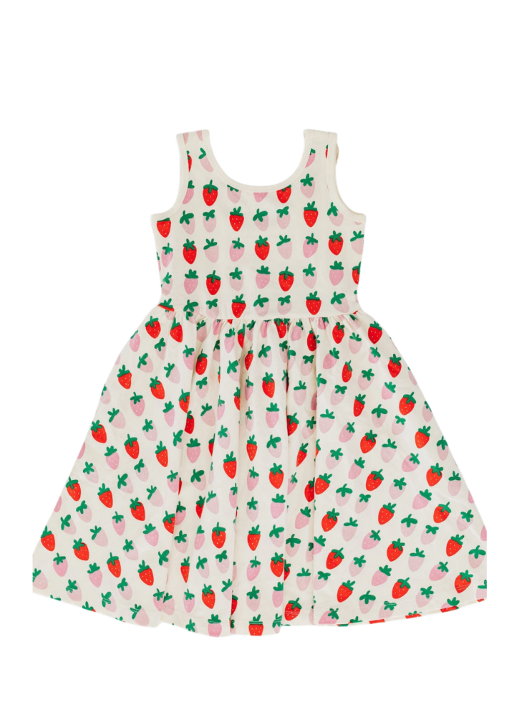 Good Apples Kids Strawberry Blush Twirl Dress