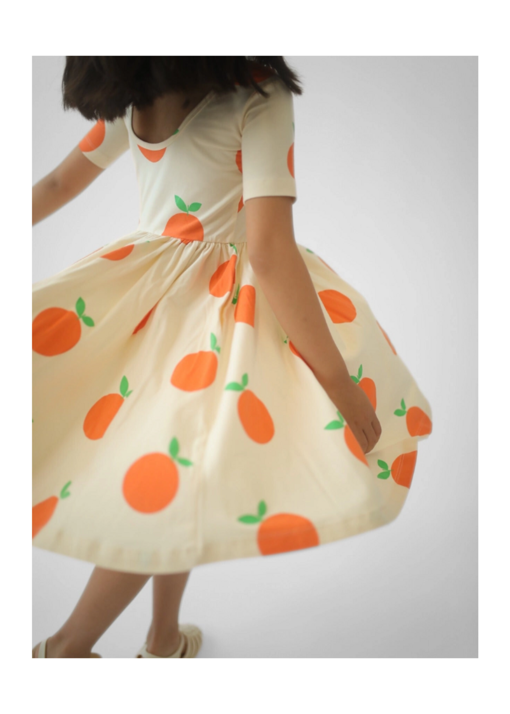 Good Apples Kids Tangerines Twirl Dress