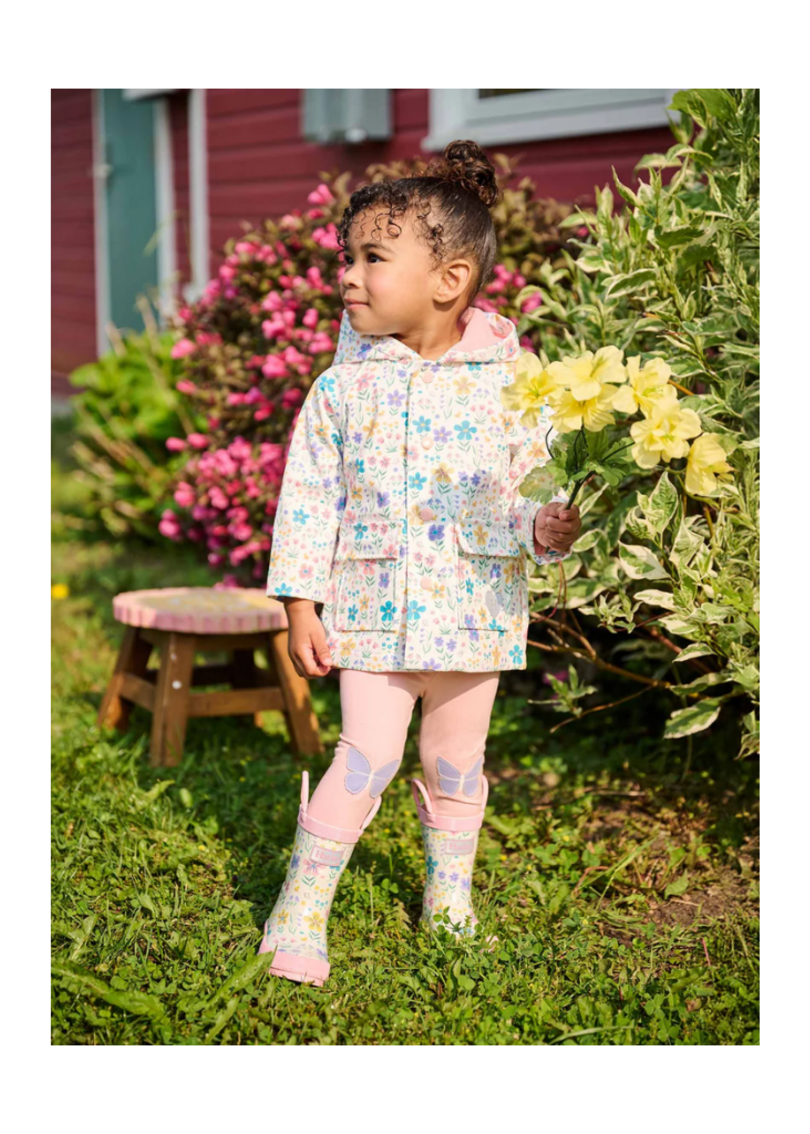 Hatley Garden Chicks Rain Coat