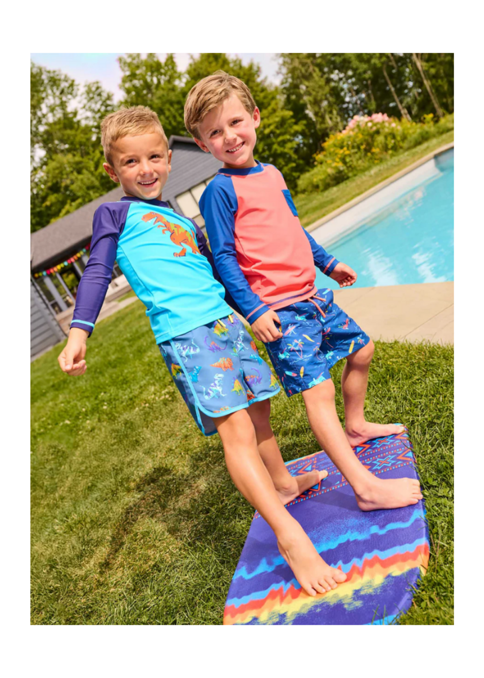 Hatley Surfs Up Swim Trunk