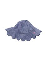 Pink Chicken Scallop Sun Hat