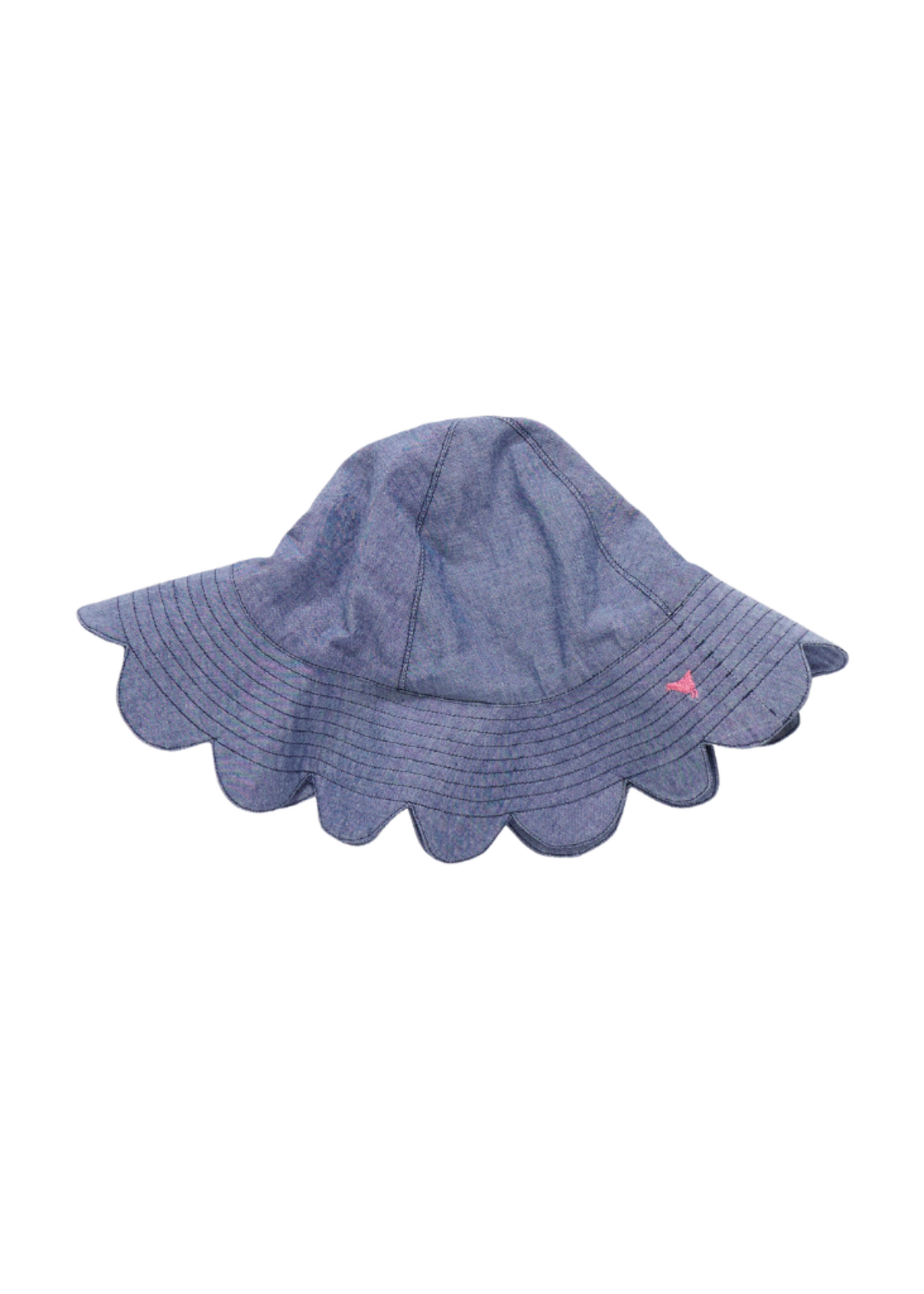 Pink Chicken Scallop Sun Hat