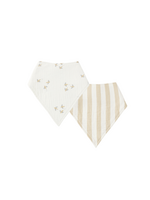 Quincy Mae Bandana Scarf Pack - Summer Stripe, Ivory