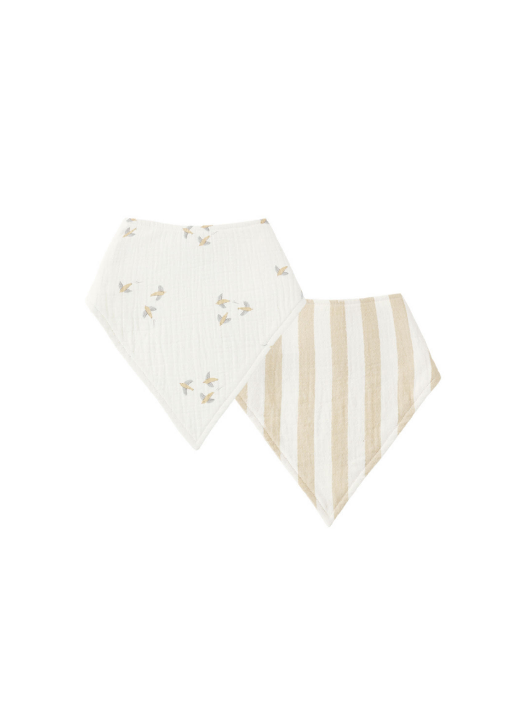 Quincy Mae Bandana Scarf Pack - Summer Stripe, Ivory