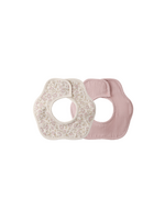 Quincy Mae Flower Bib Pack - Dahlia, Mauve