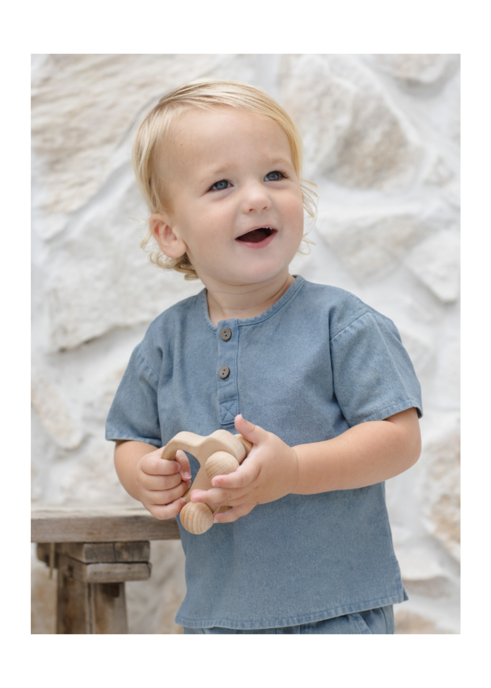 Quincy Mae Henry Top - Chambray