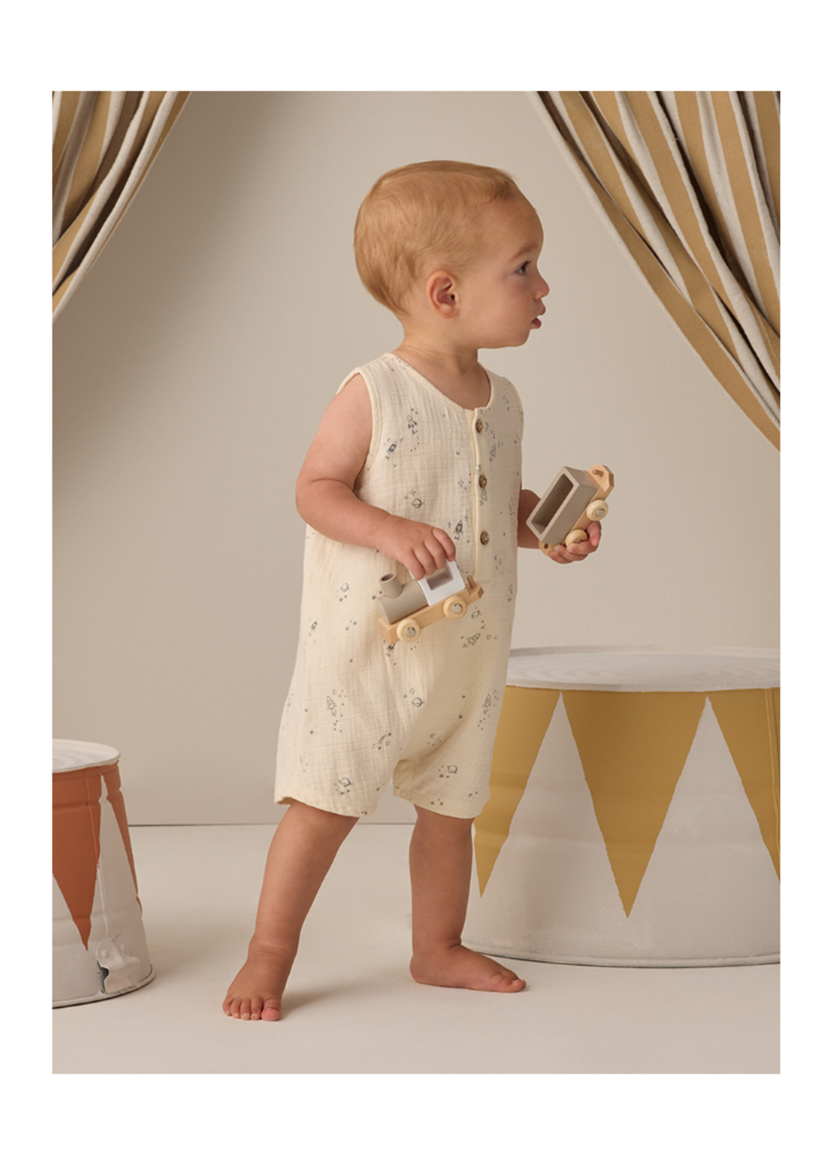 Quincy Mae Jack Romper - Space