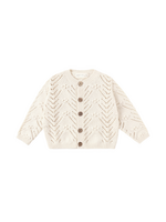 Quincy Mae Knit Cardigan - Natural
