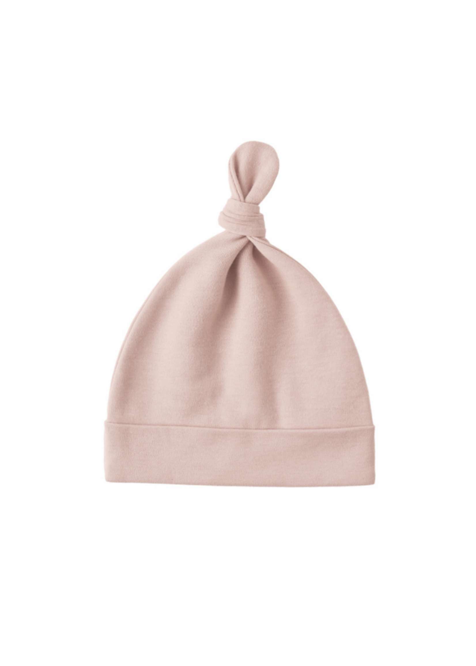 Quincy Mae Knotted Baby Hat - Blush