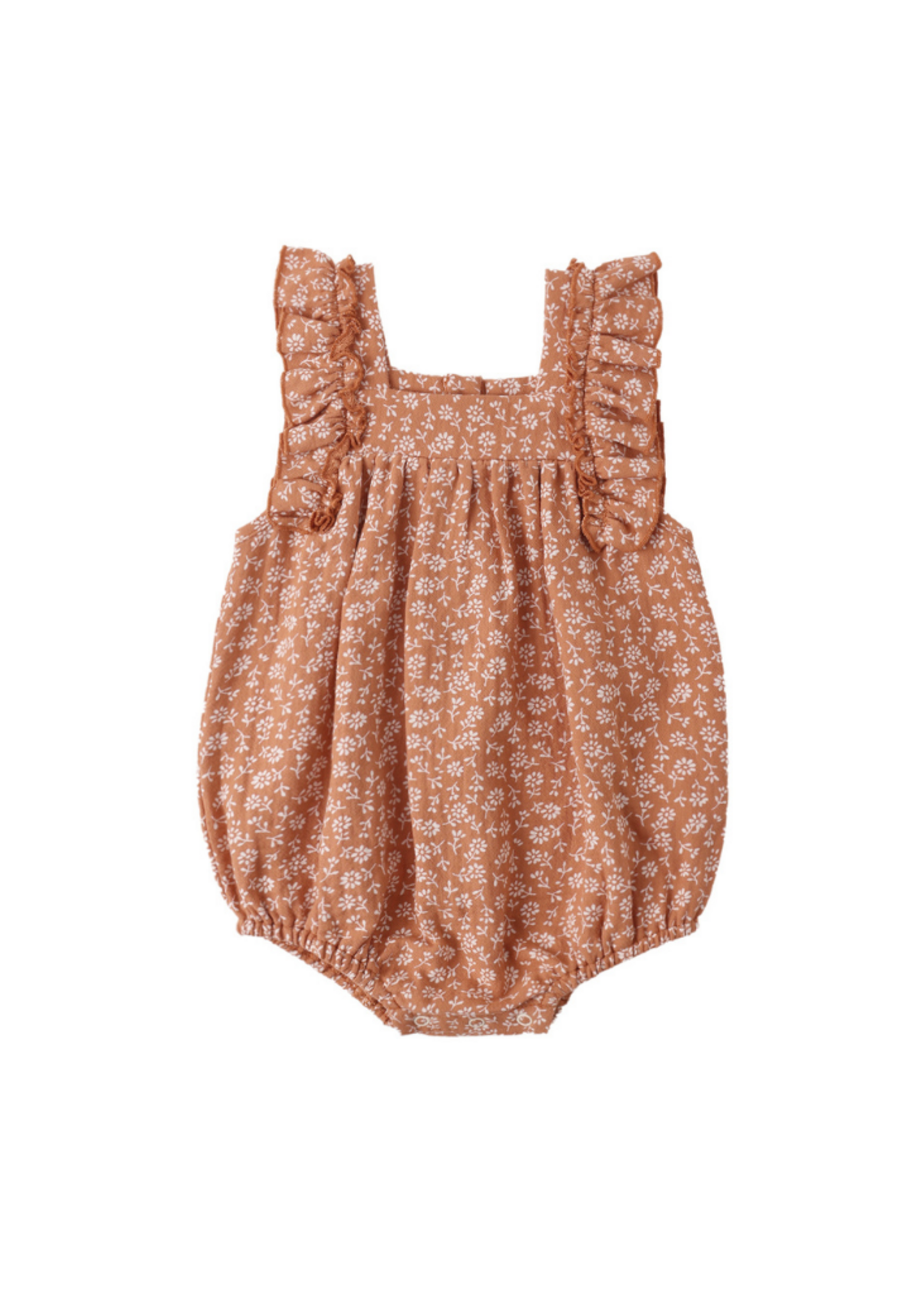 Quincy Mae Maya Romper - Poppy Floral