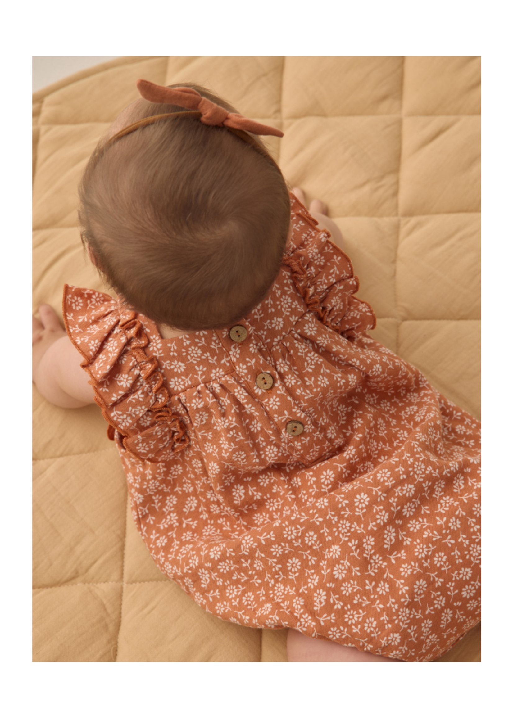 Quincy Mae Maya Romper - Poppy Floral