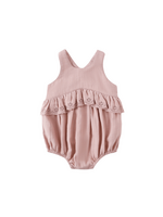 Quincy Mae Penny Romper - Mauve
