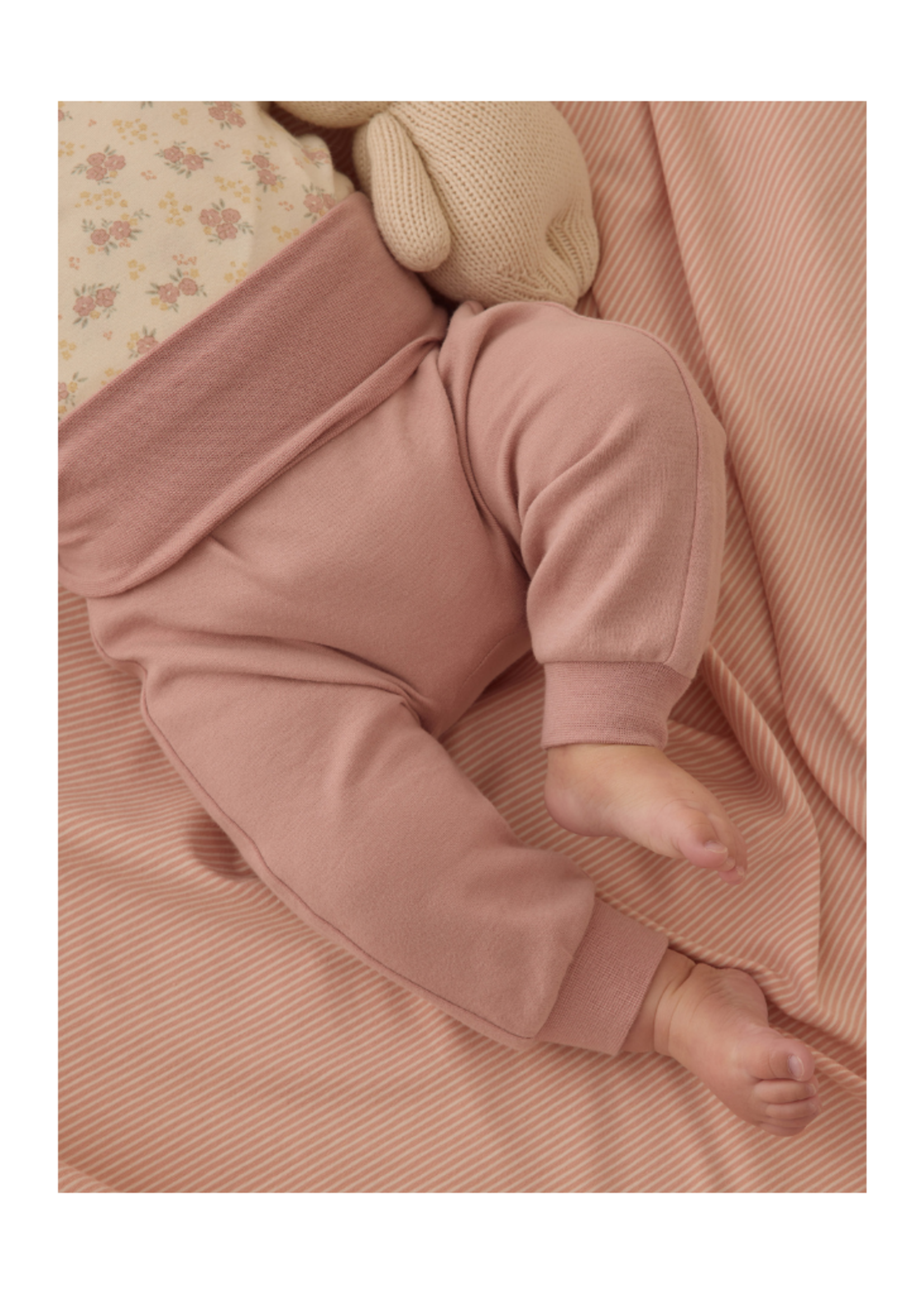 Quincy Mae Baby Pant - Mauve