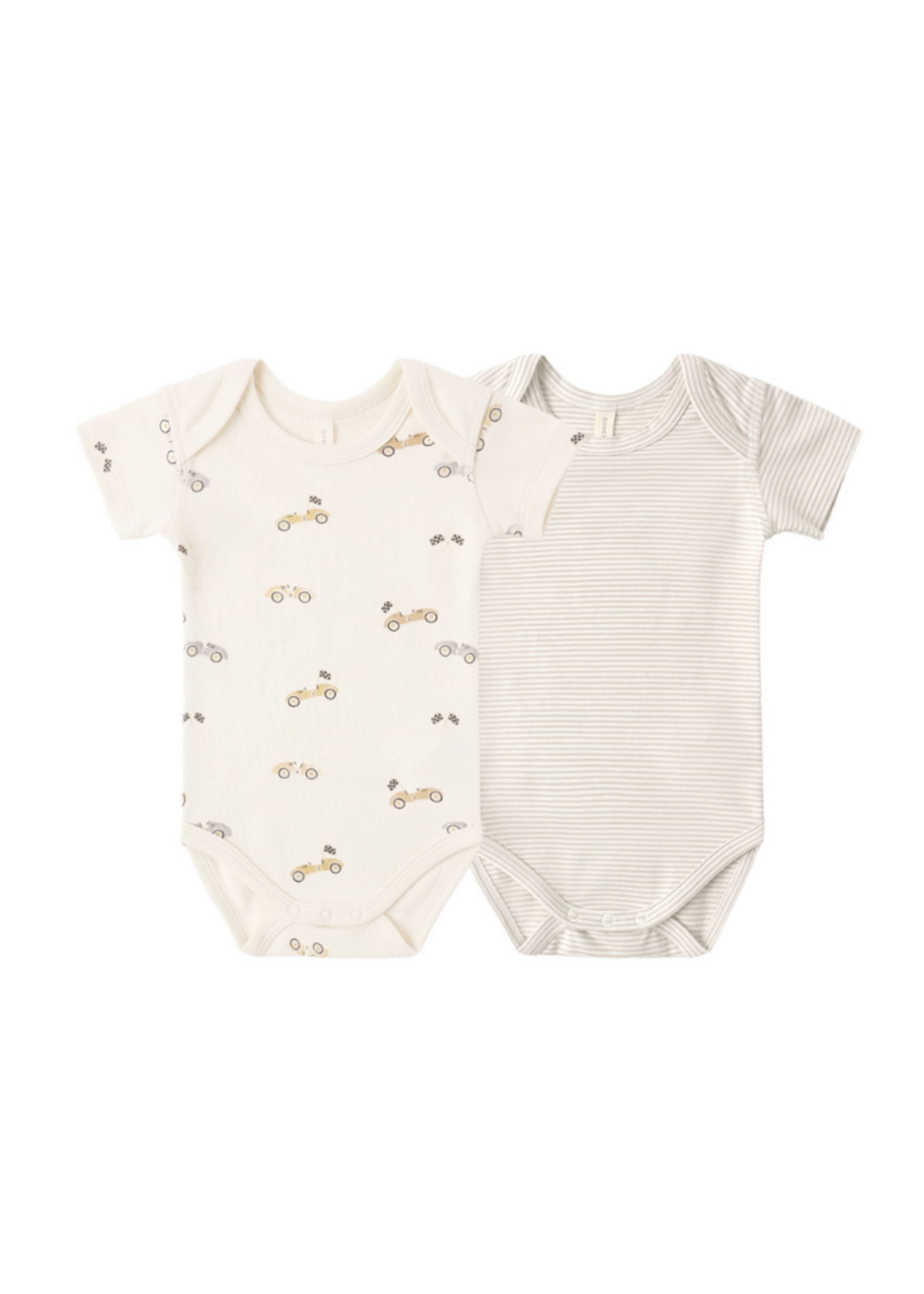 Quincy Mae Short Sleeve Bodysuit - Race Car