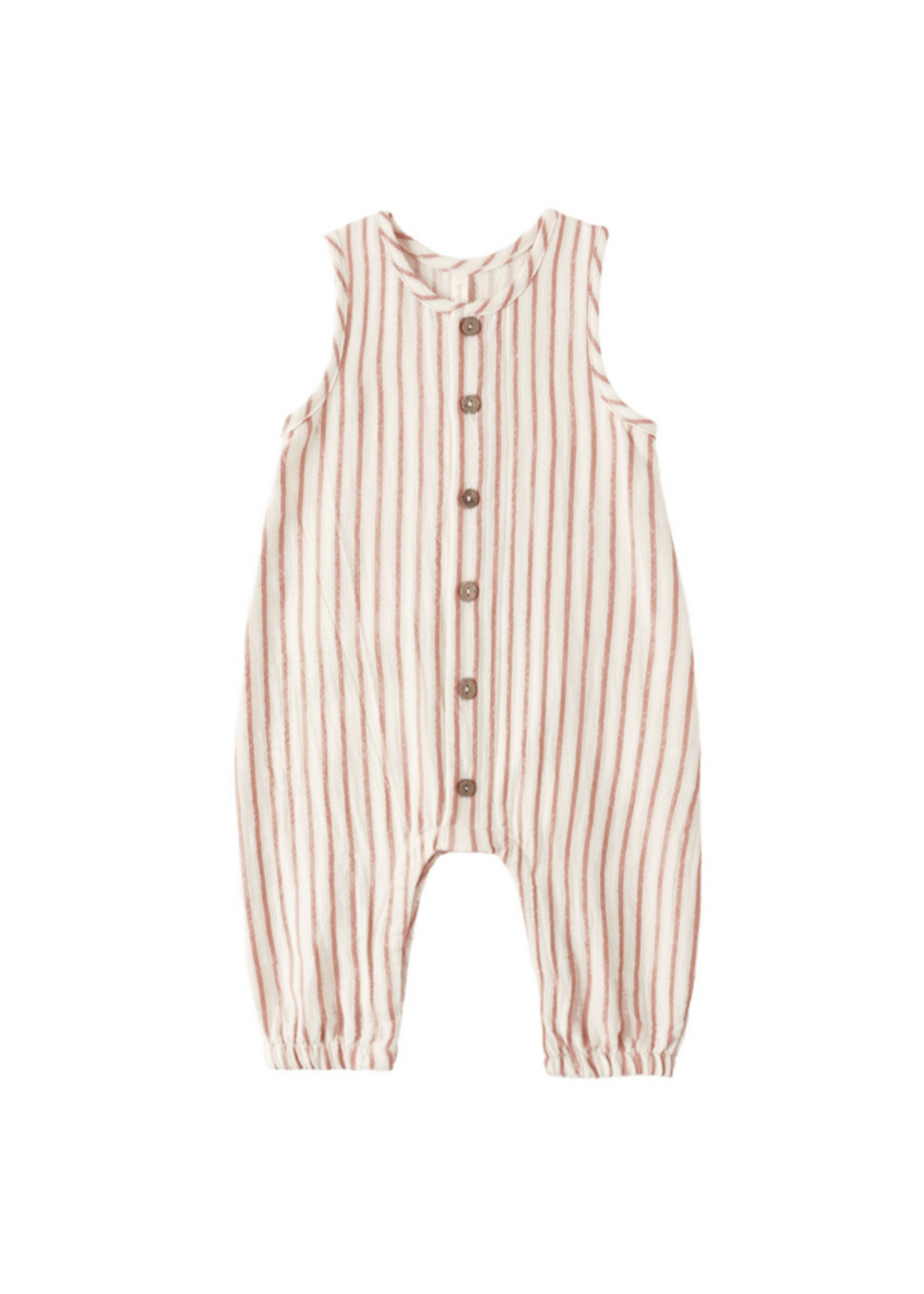 Quincy Mae Woven Jumpsuit - Vintage Stripe