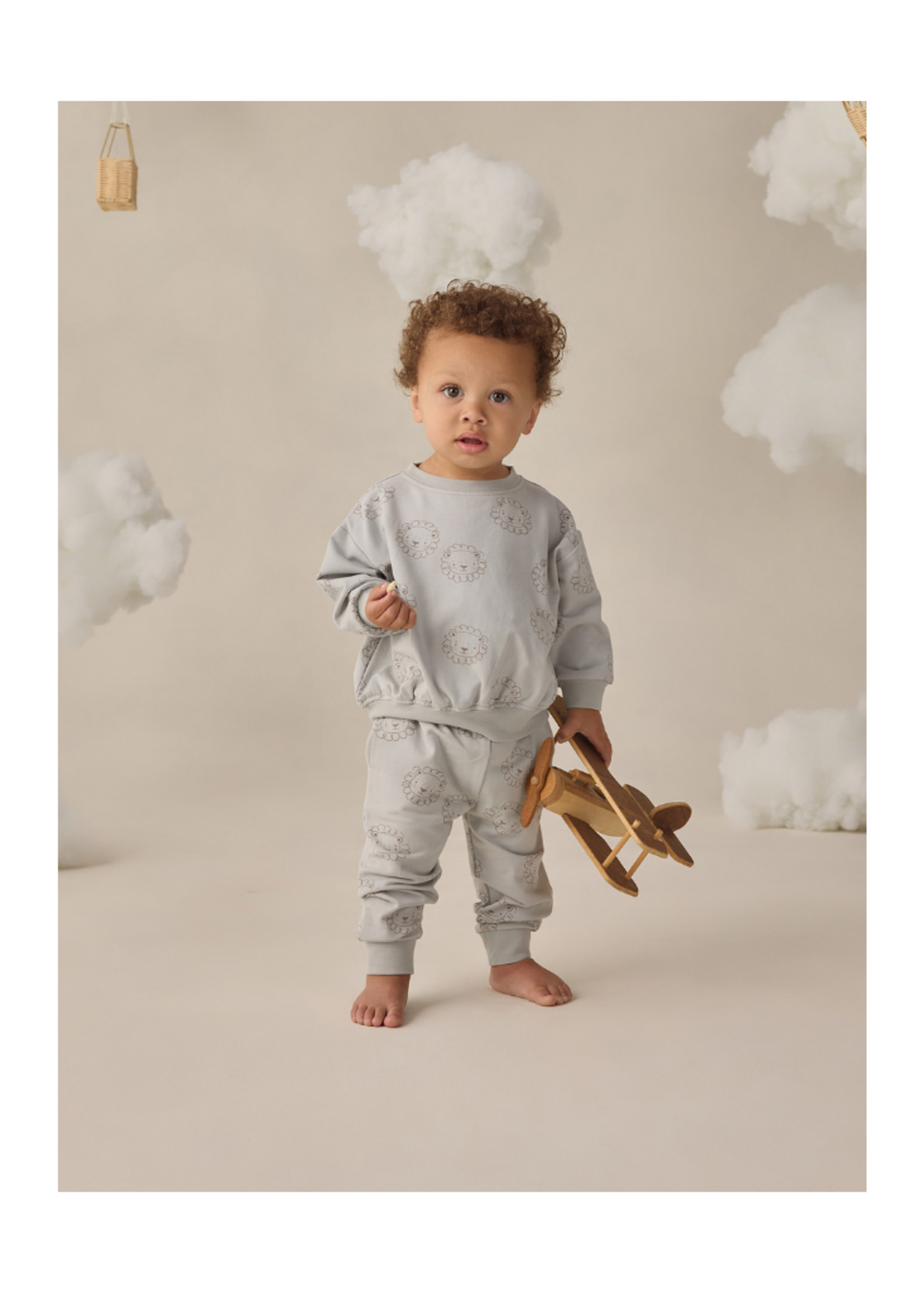 Quincy Mae Relaxed Sweatshirt - Lions