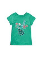 Tea Collection Alhambra Peacock Graphic Tee