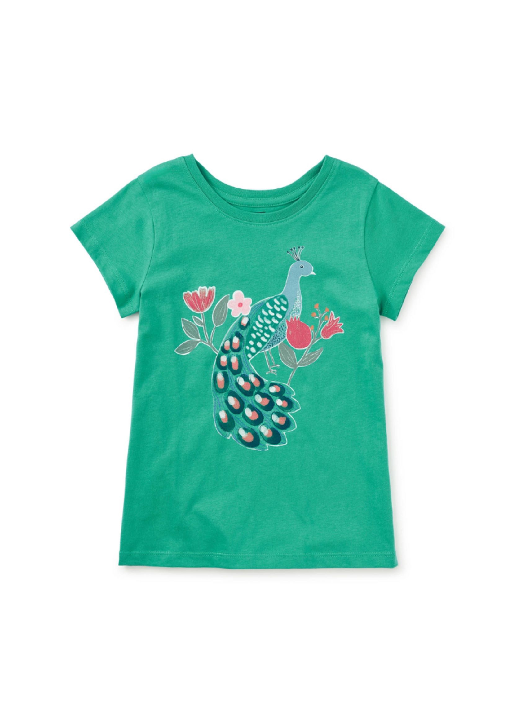 Tea Collection Alhambra Peacock Graphic Tee