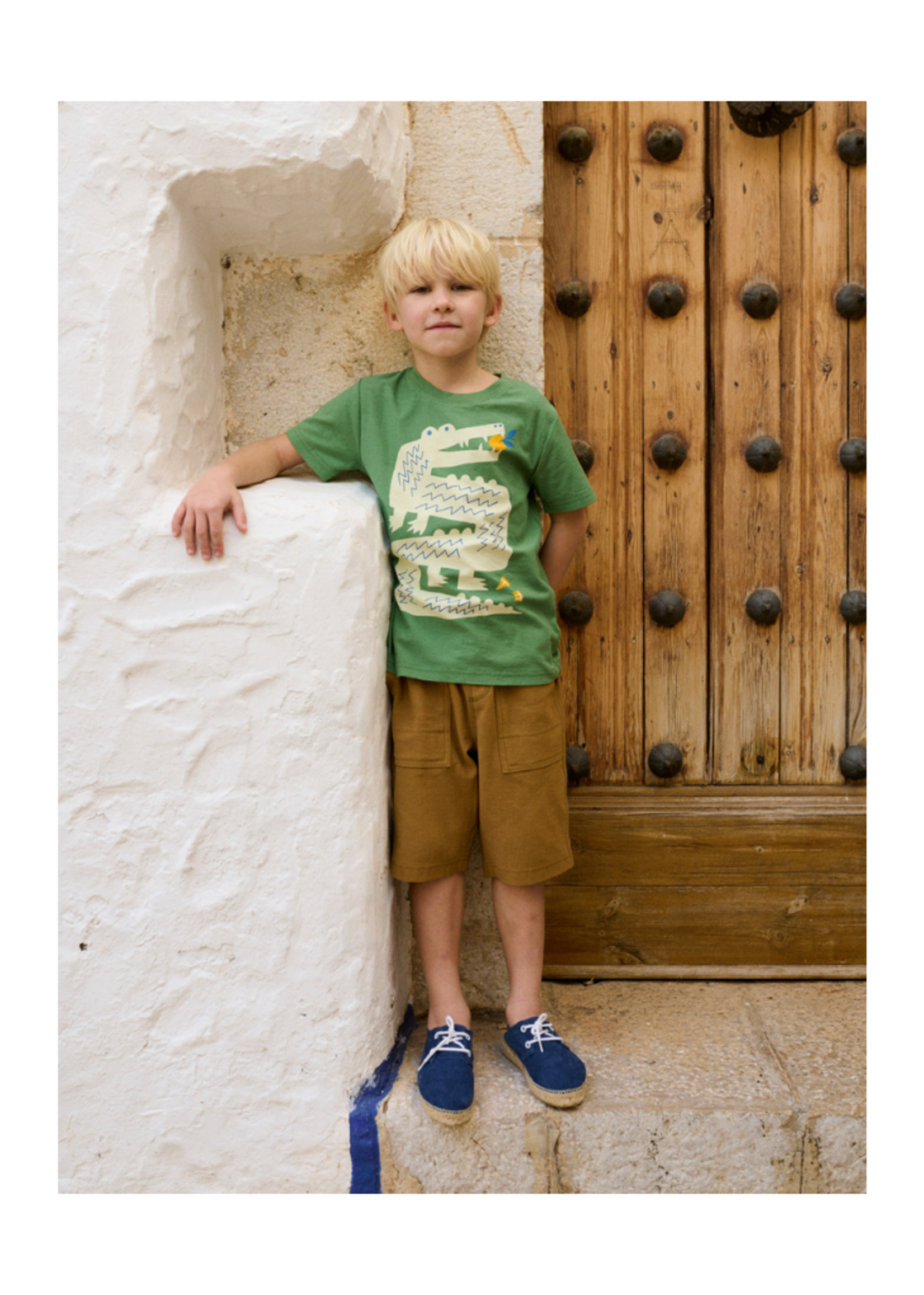 Tea Collection Croc & Citrus Tee