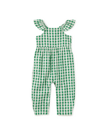 Tea Collection Flutter Button Back Romper