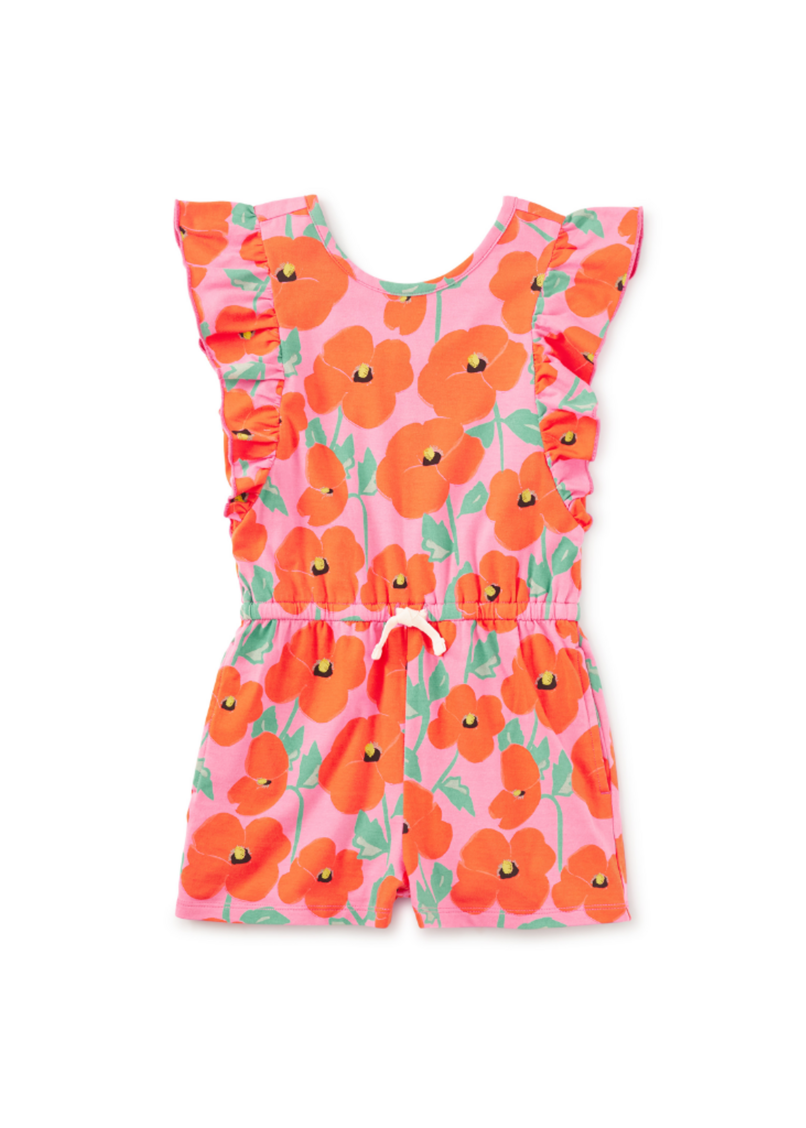 Tea Collection Flutter Sleeve Romper
