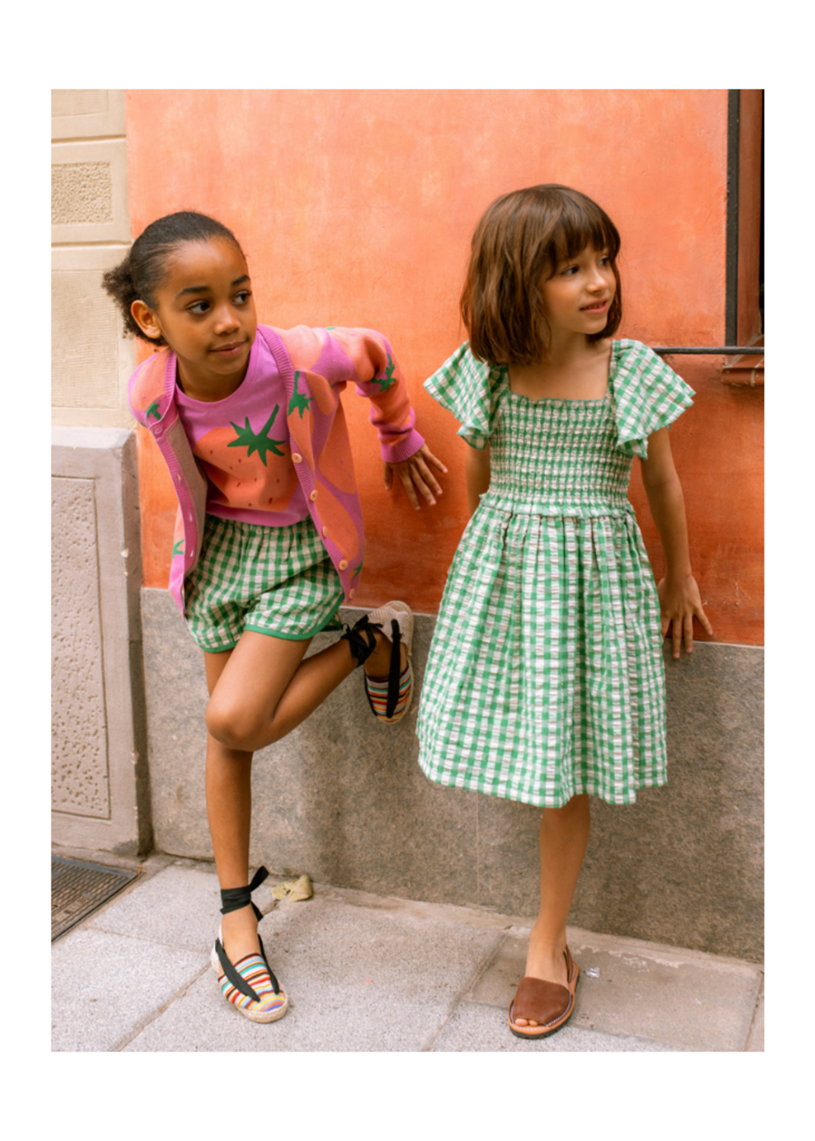 Tea Collection Flutter Sleeve Smocked Dress