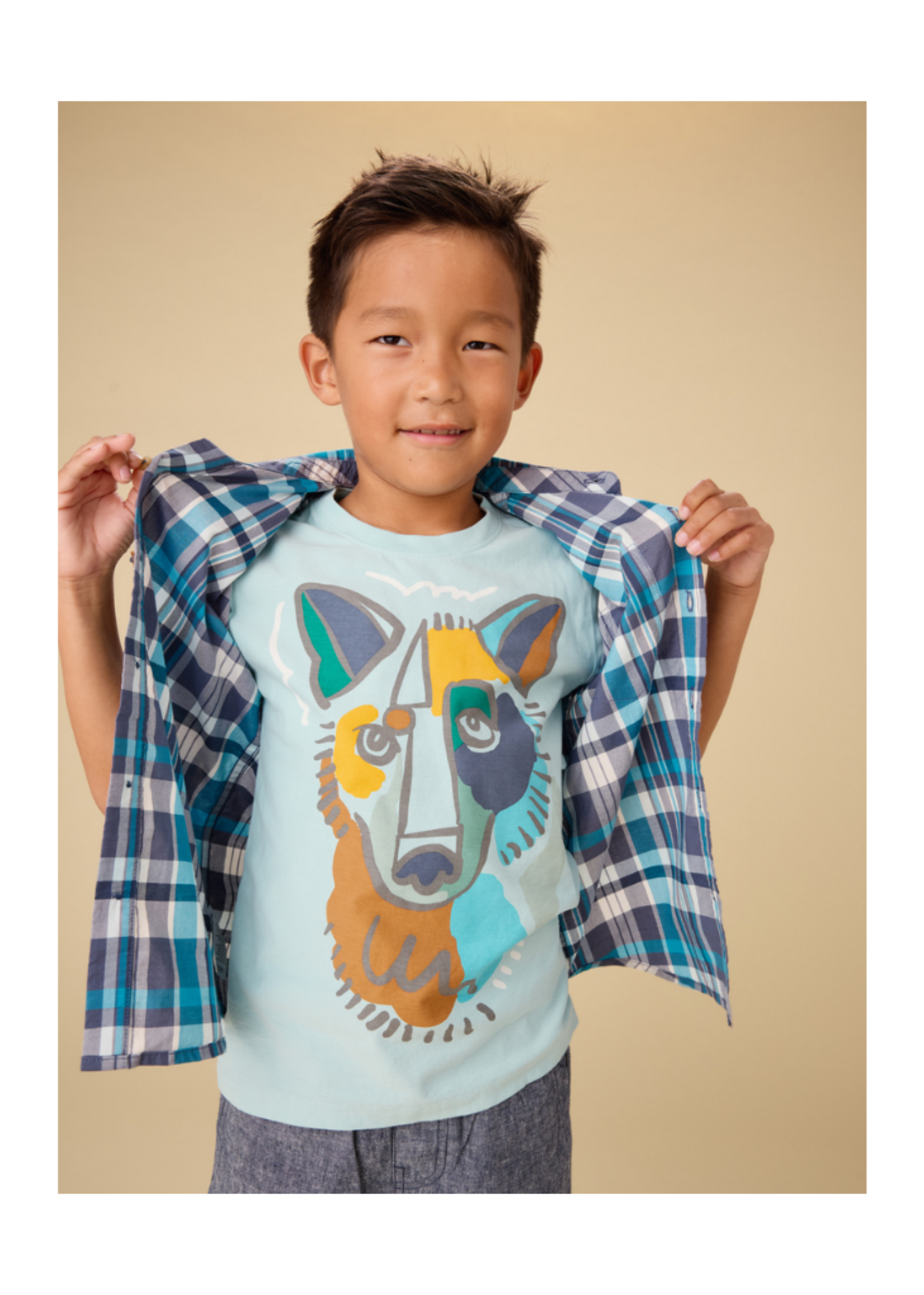Tea Collection Picasso Wolf Tee