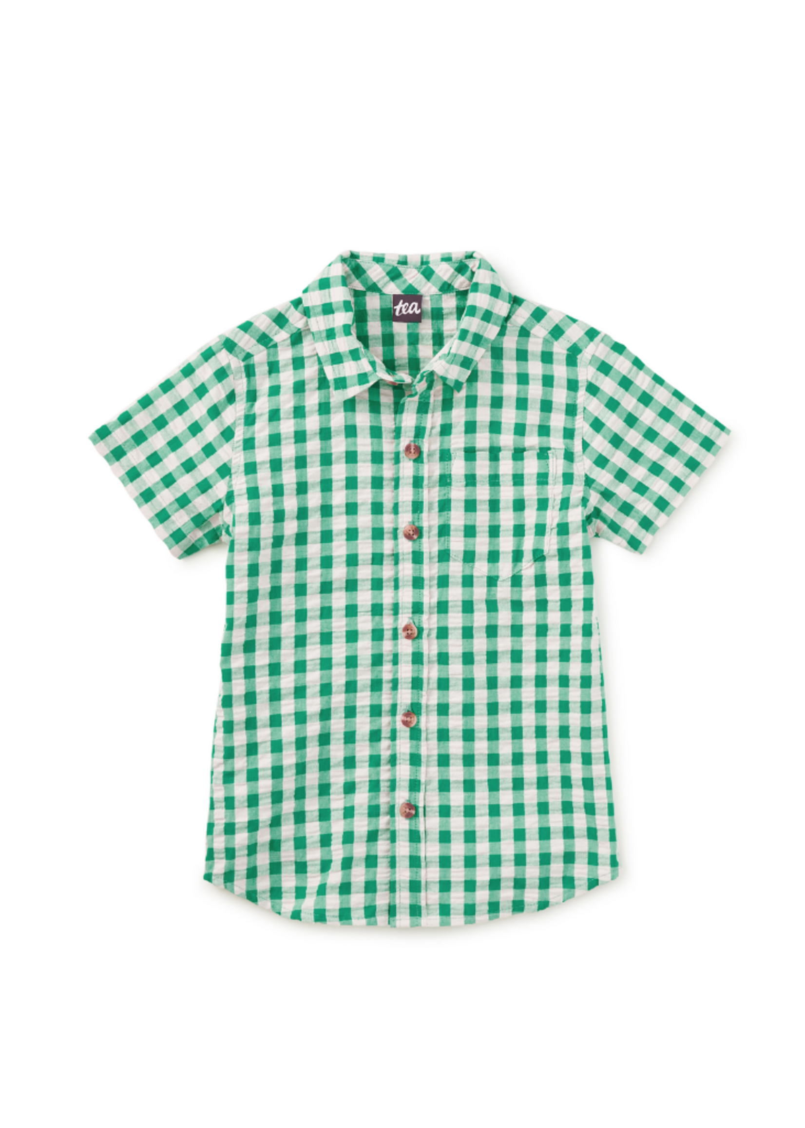 Tea Collection Plaid Woven Shirt