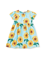Tea Collection Puff Sleeve Empire Dress