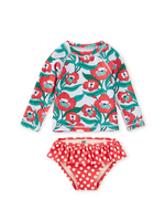 Tea Collection Rash Guard Swim Set