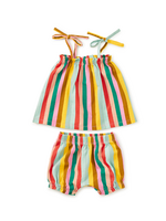 Tea Collection Tie Shoulder Baby Set