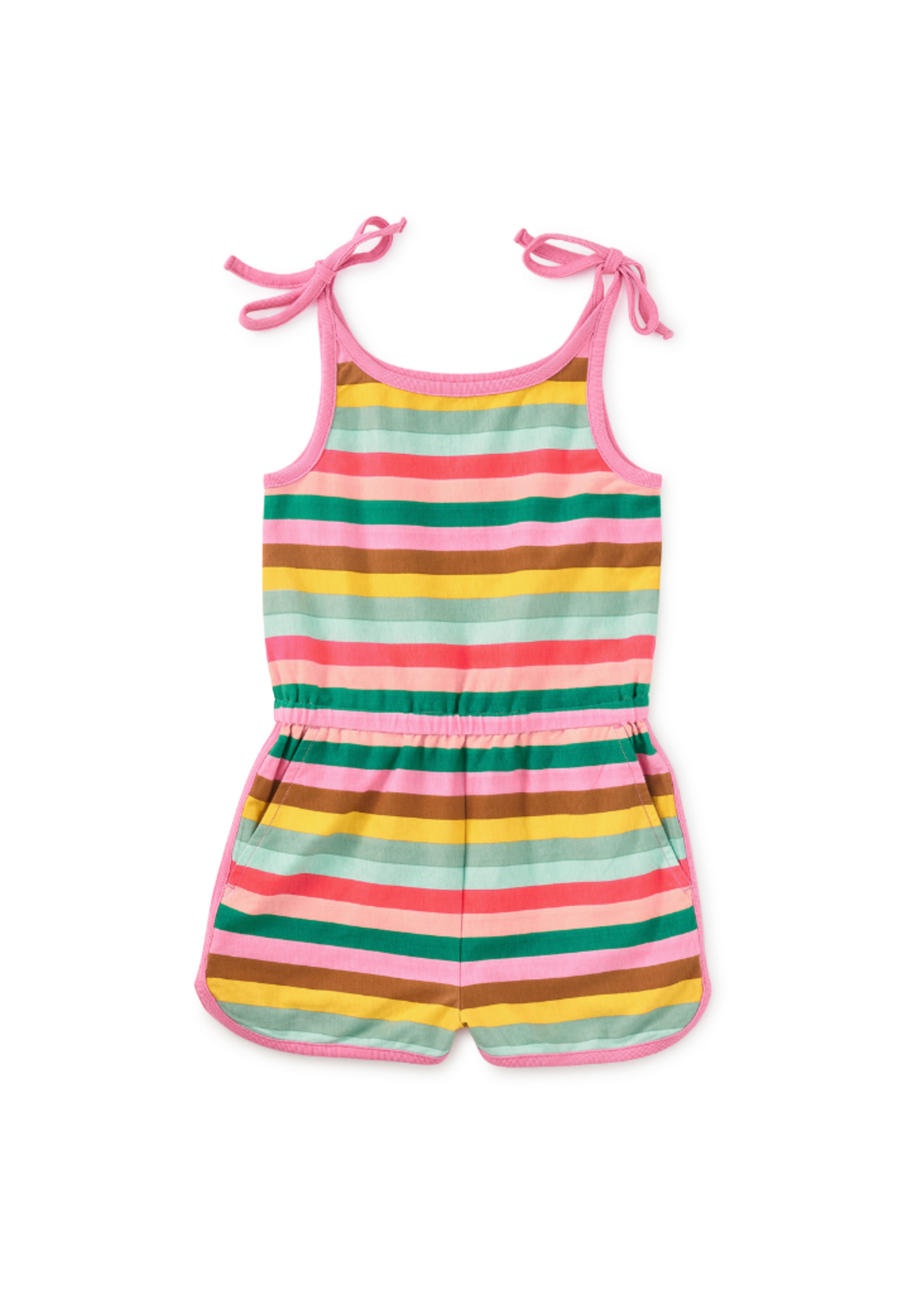 Tea Collection Tie Shoulder Sporty Romper