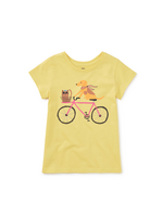 Tea Collection Woof & Whisker On Wheels Tee