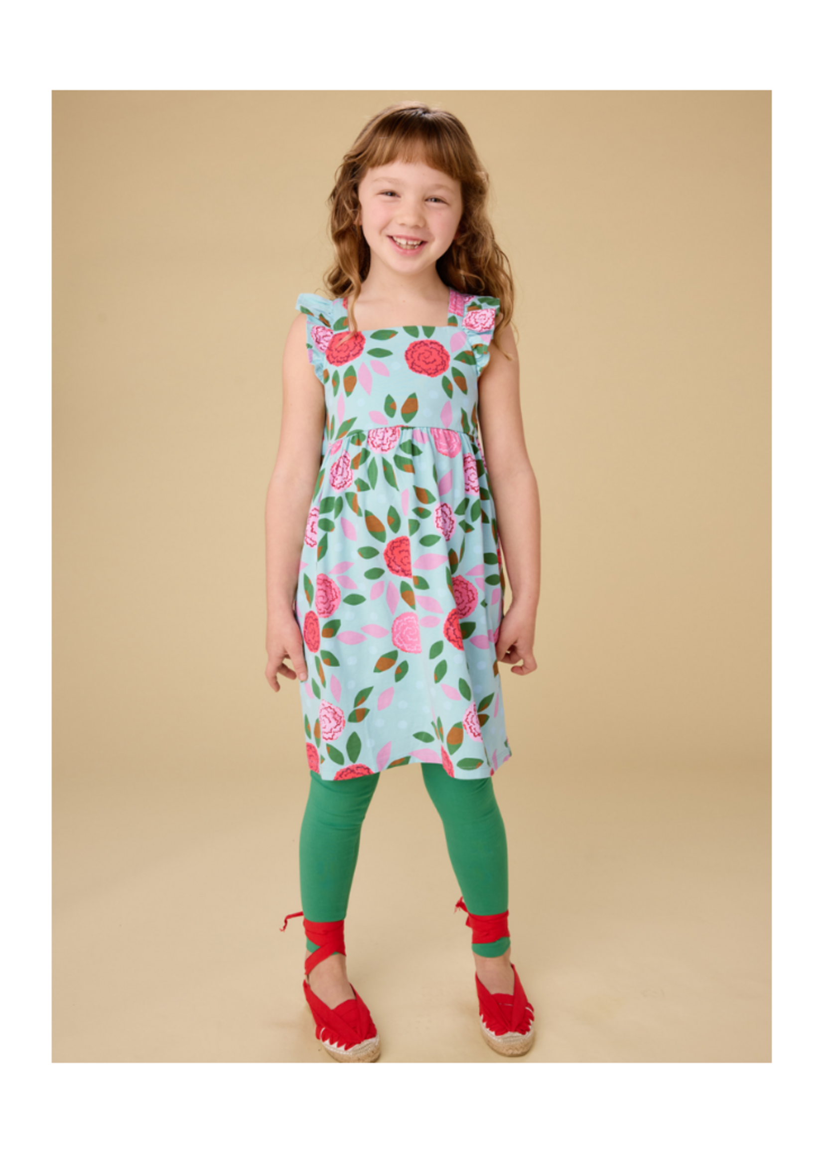 Tea Collection Ruffle Strap Dress